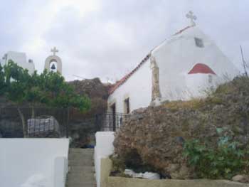 Chora Sfakia in Crete Church