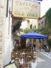 In the Old Town of Rethymno