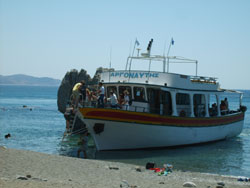 Ferry to Preveli from Plakias