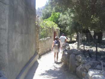 On the way to Agia Roumeli